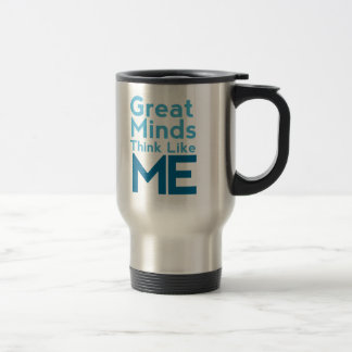 De Viaje Las grandes mentes piensan como mí la taza del