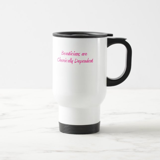 De Viaje Los Beauticians son taza químicamente dependiente (Derecha)