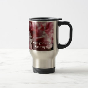 De Viaje ¡Mamá da los mejores abrazos! Taza Rhodies para Co