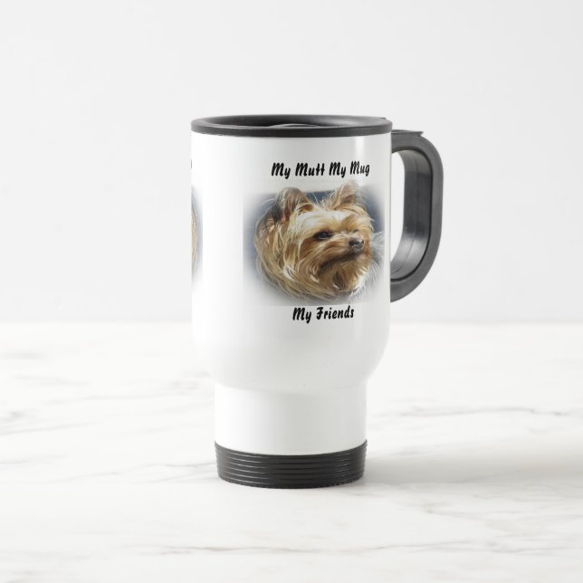 De Viaje Mi Perro Mi Taza Mis Amigos. (Anverso derecho)
