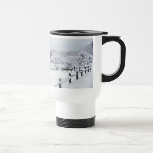 De Viaje Nieve en la taza del ~ del parque