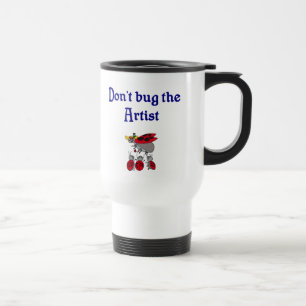 De Viaje No fastidie la taza del artista