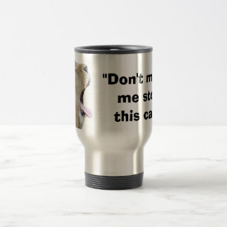 De Viaje "No haga que para este coche!" Taza divertida