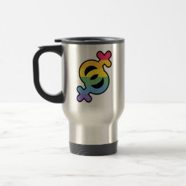 De Viaje Orgullo LGBT+. Arcoíris. Taza