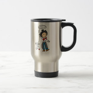 De Viaje ¡Redondo ellos para arriba! Figura taza del