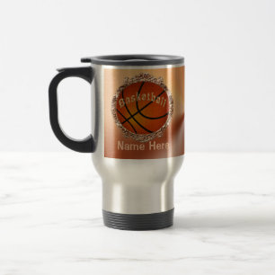 De Viaje Regalos personalizados TAZA del baloncesto para