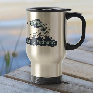 De Viaje Sólo pescando hombres viajar en la taza