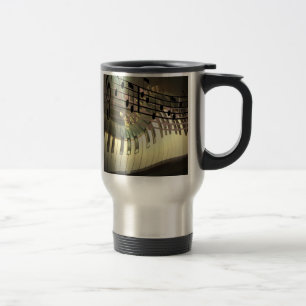 De Viaje Taza abstracta del piano