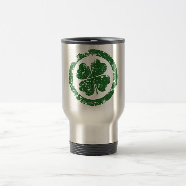 De Viaje Taza afortunada del trébol (Centro)