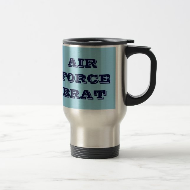 De Viaje Taza Air Force Brat (Derecha)