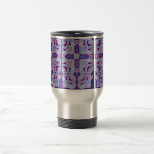 De Viaje Taza aislada cruz psicodélica