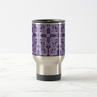 De Viaje Taza aislada cruz psicodélica