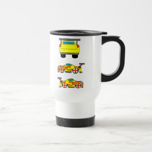 De Viaje Taza amarilla del coche