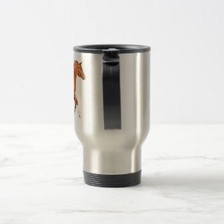 De Viaje Taza árabe del trote del caballo