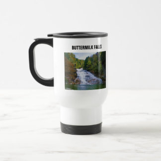 De Viaje taza BUTTERMILK FALLS, ITHACA, N.Y.