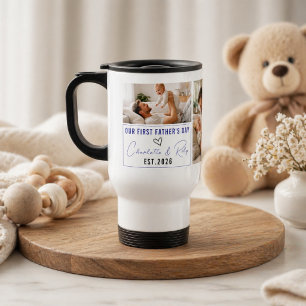 De Viaje Taza con Foto Personalizada – Nuestro Primer Día d
