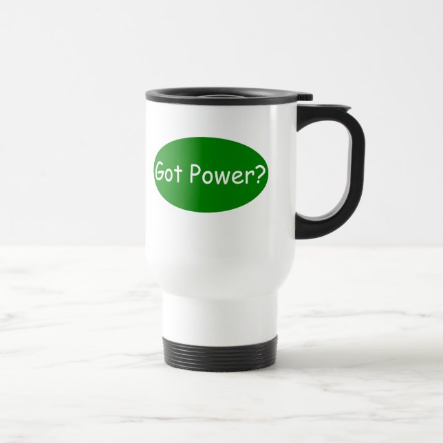 De Viaje Taza conseguida del electricista del poder (Derecha)