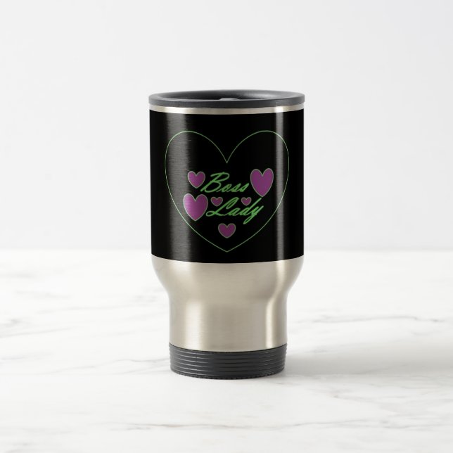 De Viaje Taza Corazones Jefa Señora (Centro)