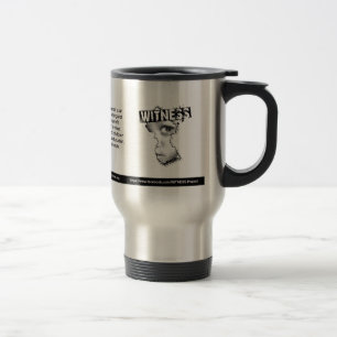 De Viaje Taza del acero inoxidable del TESTIGO