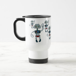 De Viaje Taza del alboroto del robot