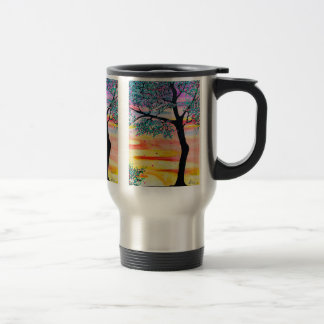 De Viaje Taza del árbol pintado por Remy y Ky