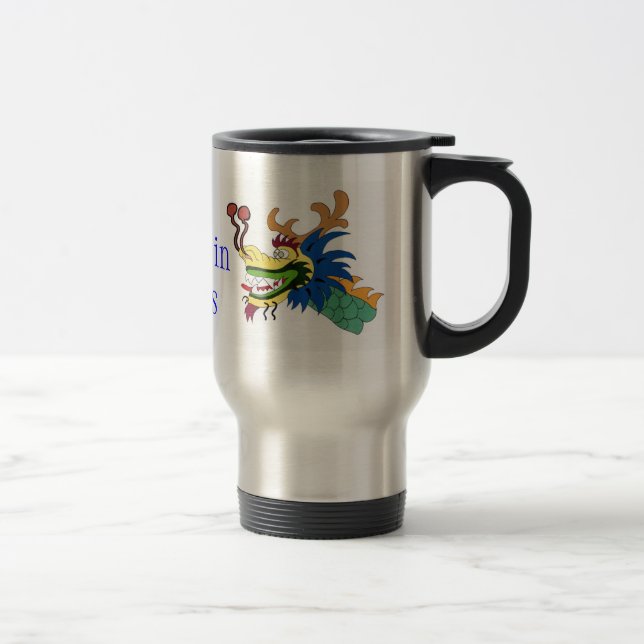 De Viaje Taza del canotaje del dragón (Derecha)