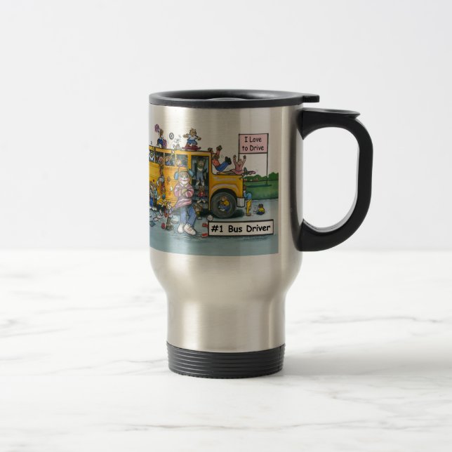 De Viaje Taza del conductor del autobús (Derecha)