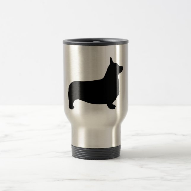 De Viaje Taza del Corgi Galés del Pembroke (Centro)