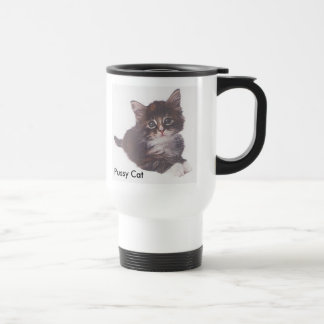 De Viaje Taza del gato del gatito