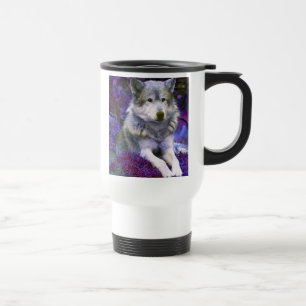 De Viaje taza del lobo