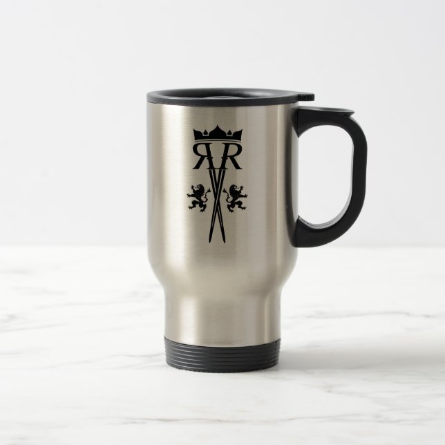De Viaje Taza del logotipo del RR (Derecha)