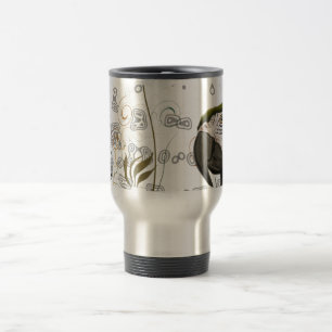 De Viaje taza del macaw