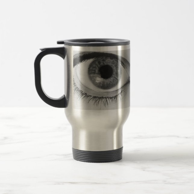 De Viaje Taza del ojo del Righty Todo-Que ve (Izquierda)