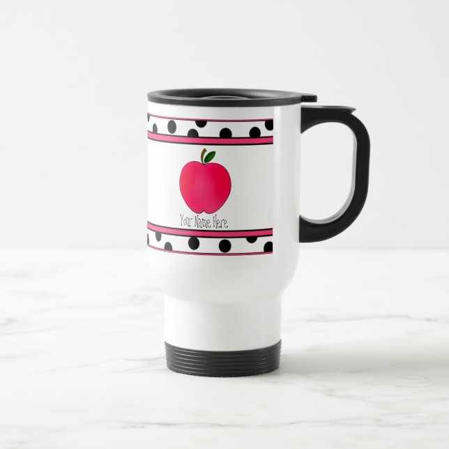 De Viaje Taza del profesor - el lunar Apple viaja taza (Derecha)