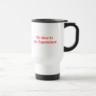 De Viaje Taza del supervisor
