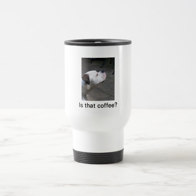 De Viaje Taza del viaje: Perro del boxeador (Centro)