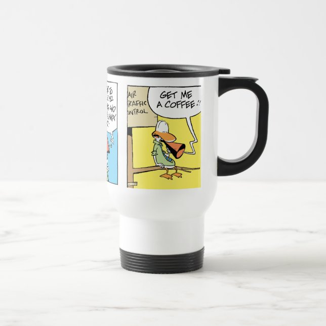 De Viaje Taza del viajero del humor del controlador aéreo (Derecha)