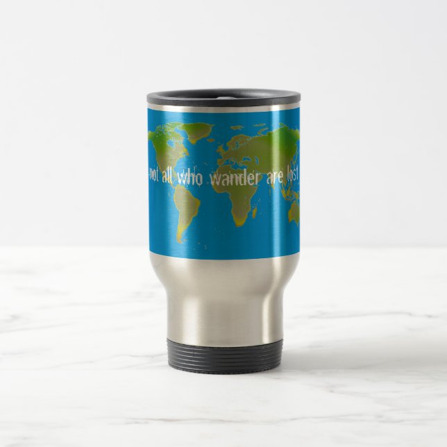 De Viaje Taza del Wanderlust (Centro)