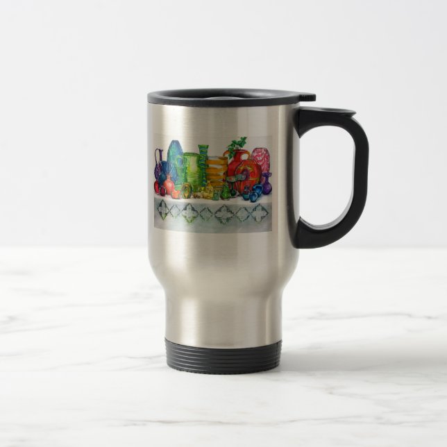 De Viaje Taza doble del arco iris (Derecha)