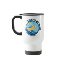 Taza Dorada Surfs Up