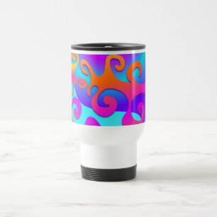 De Viaje Taza enrrollada del trío del árbol