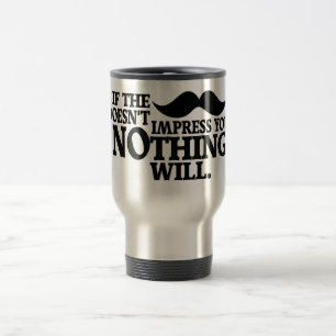 De Viaje Taza impresionante del bigote - elija el estilo,