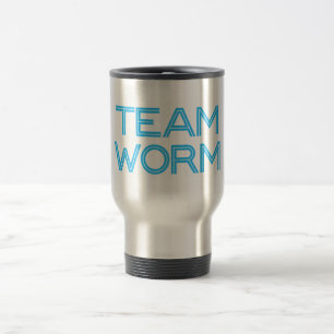 De Viaje Taza inoxidable del gusano del equipo