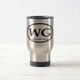 De Viaje Taza inoxidable del viajero del WG