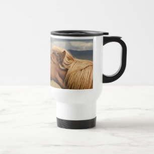 De Viaje Taza islandesa del caballo