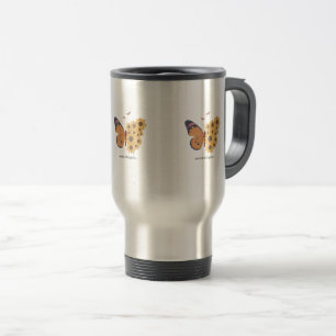 De Viaje Taza Mariposa