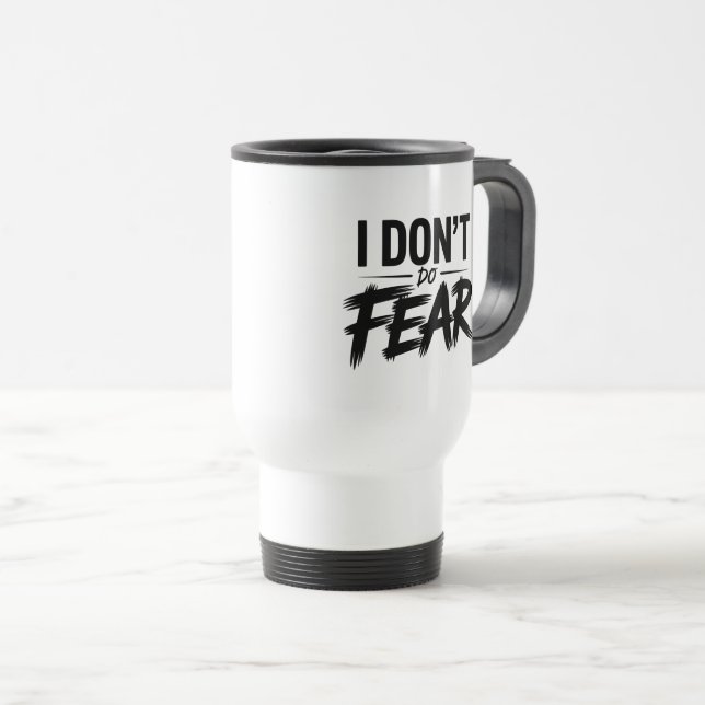 De Viaje Taza “No Conozco el Miedo” (Anverso derecho)