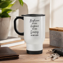 Taza Novio Esposo Papá | Día del Padre Personaliza