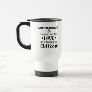 De Viaje Taza para commuter Fuel Up 15 oz Powered Love