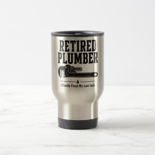 De Viaje Taza para Fontanero Jubilado — Finalmente Arreglé